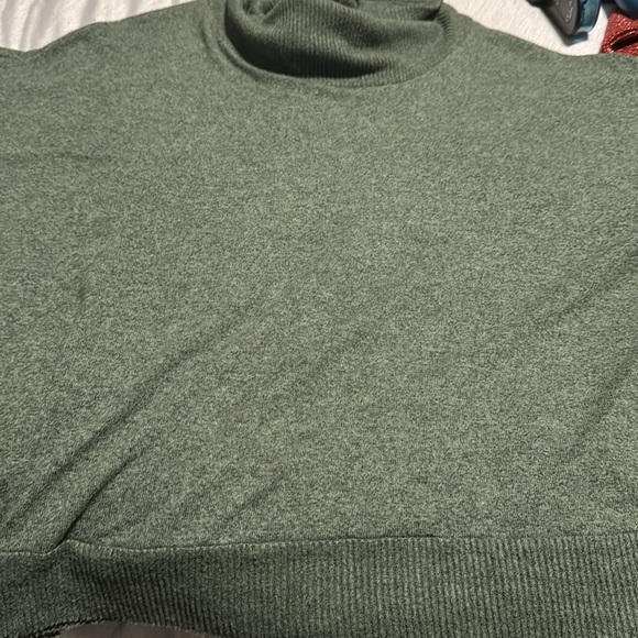 Anthropologie  Postmark green boxy sweater small - Picture 4 of 7